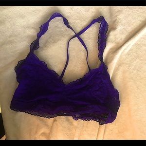 Gap purple lace bra size S